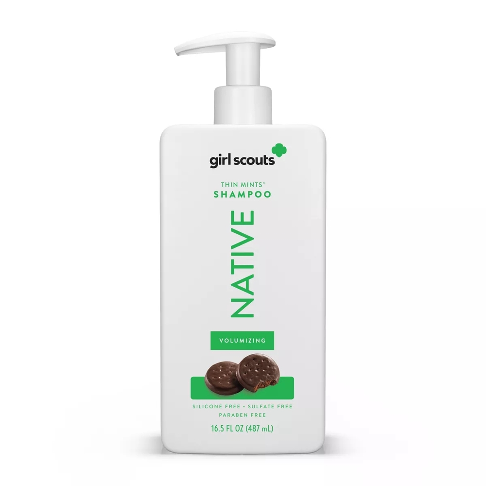 Native Girl Scouts Thin Mints Volumizing Shampoo - White & Green